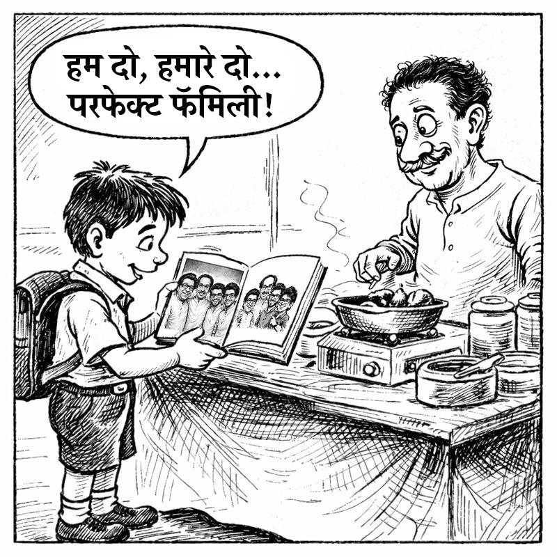 हम दो, हमारे दो... परफेक्ट फॅमिली!