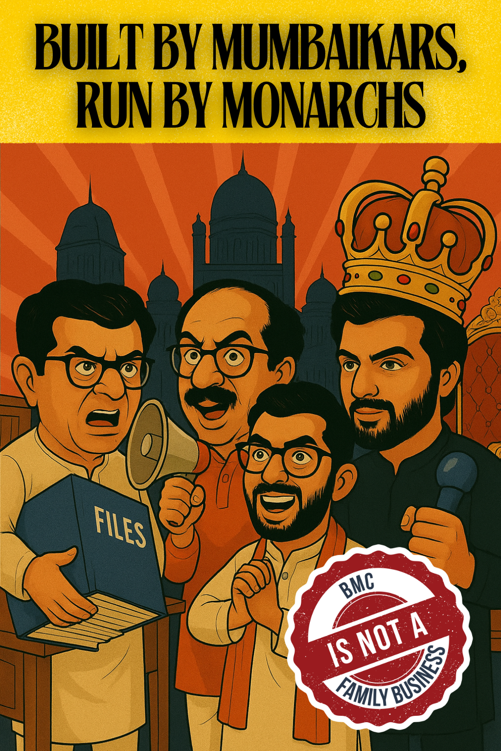 शहर मुंबईकरांचे… सत्ता घराण्यांची, दिशा सोयीची!